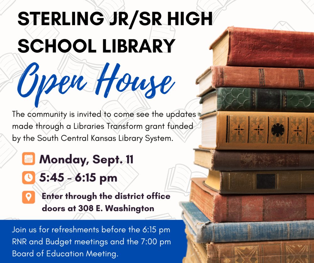 Library Open House Sept. 11 