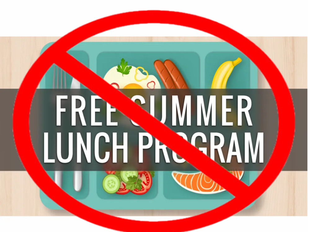 No summer Lunch