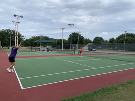 JV Tennis Wins Big in Pratt to Open Season